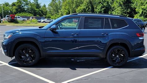 2022 VW Atlas SE W Technology Tourmaline Blue Metallic 360 Quick View