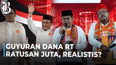 Beda Pendapat Ridwan Kamil Dan Pramono Soal Guyuran Dana Rt Rw Di