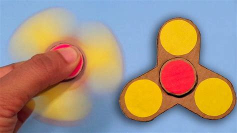 Template Diy Paper Fidget Spinner