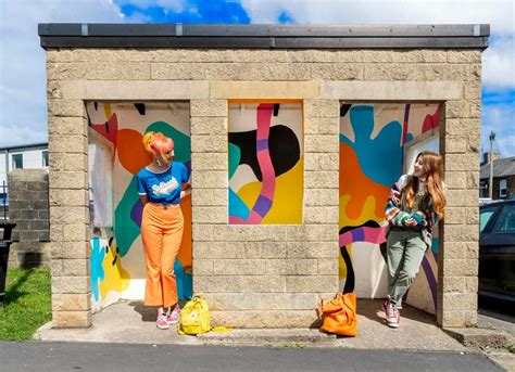 Fresh Perspective Interactive Live Mural Painting Welcome To Skipton