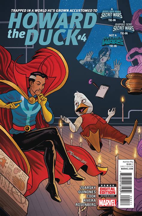 Howard The Duck Vol 5 4 Marvel Database Fandom Powered By Wikia