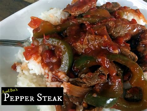 Pepper Steak Aunt Bee S Recipes