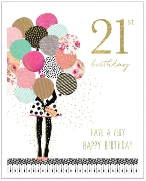 age  card pretty balloons card  caboodle