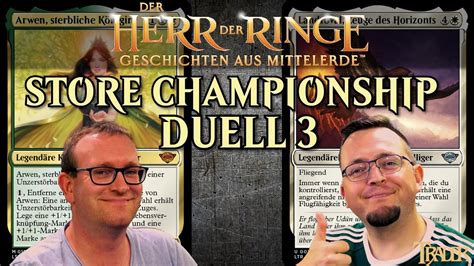 Mtg Herr Der Ringe Store Championship Sealed Deck Duell Magic The