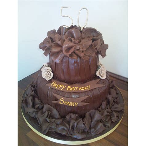 50th Birthday Cake – Ann's Designer Cakes