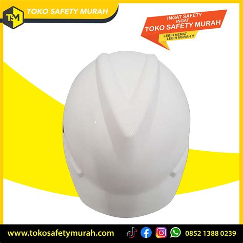 Helm Msa Putih Safety Helmet Sni Msa Lokal Helm Proyek Plus Sarang