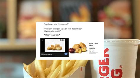 Burger King Trolls Mcdonalds For Copying Its Chilli Cheese Bites