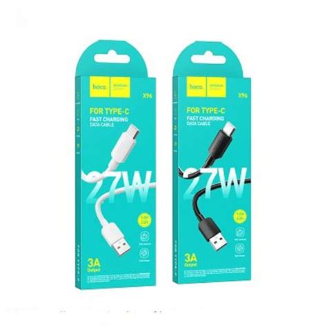 Hoco X96 Hyper 27W Charging Data Cable Type C GC Wholesale