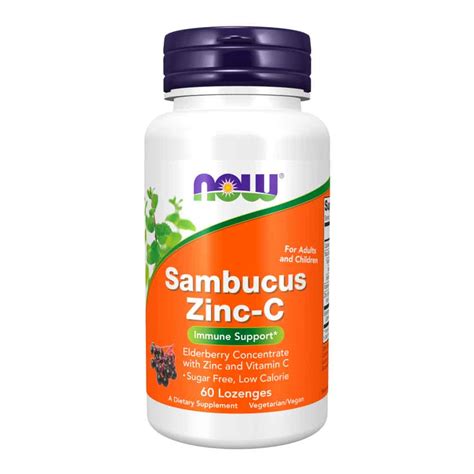 Sambucus Zinc-C Lozenges – Cook’s Natural Market