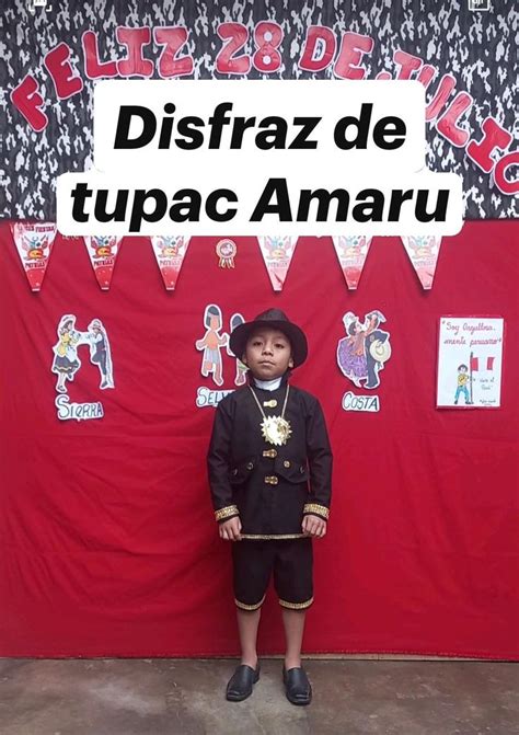 Disfraz De Tupac Amaru