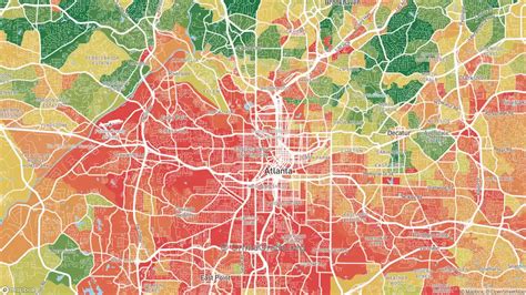 Atlanta, GA Violent Crime Rates and Maps | CrimeGrade.org