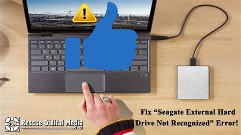 Fix Seagate External Hard Drive Not Recognized Error