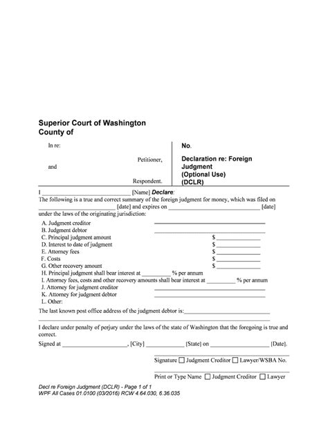 Filing A Motion For WashingtonLawHelp Org Form Fill Out And Sign