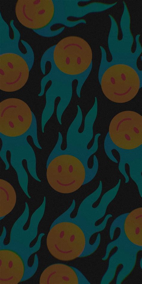 Discover More Than 67 Trippy Melting Smiley Face Wallpaper Best In