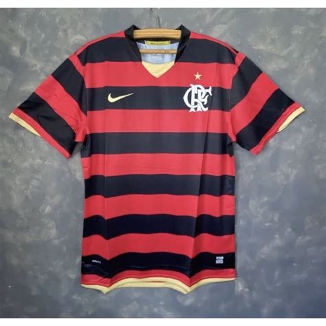 Camisa retrô Flamengo 2009 Escorrega o Preço