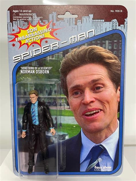 Spider Man Movie One Off Custom Action Figure Of Willem Dafoe As