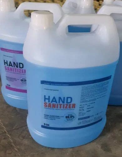 Hand Sanitizer 5 Litre At Rs 550 Commercial Hand Sanitizer In