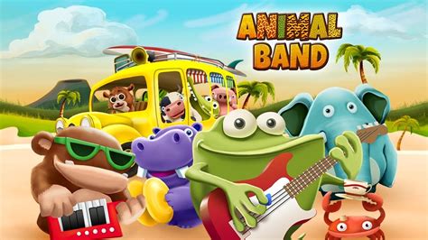 Animal Band Music Time Nursery Rhymes And Music Youtube