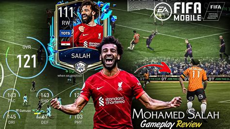 Mohamed Salah Player Card Testing 111 Ovr RW Salah Gameplay