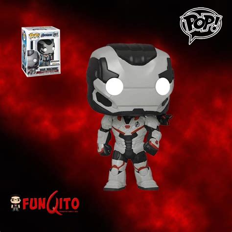 Avengers Endgame War Machine Funko Pop Exclusivo Funqito