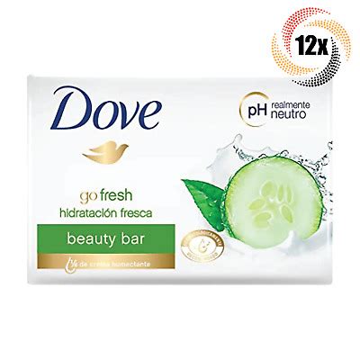 X Bars Dove Go Fresh Touch Moisturizing Cream Beauty Soap G