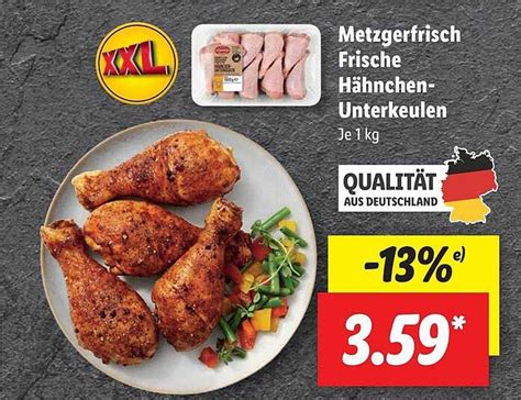 Metzgerfrisch Frische H Hnchen Unterkeulen Angebot Bei Lidl