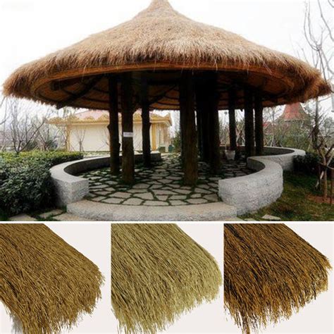 2sql Sunscreen And Rainproof Thatch Roof Simulated Thatch Straw