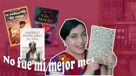 Mis Lecturas De Abril Ll Medio Meh El Mes Youtube