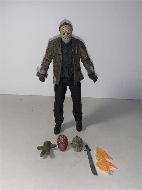 Mavin Neca Freddy Vs Jason Ultimate Jason Voorhees Action Figure