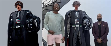 NBA star Myles Turner gets a 100,000-piece LEGO Darth Vader statue of ...