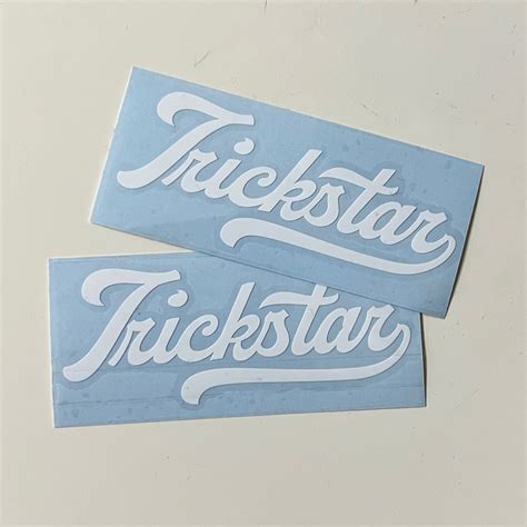 Trickstar Logo Sticker Shopee Malaysia