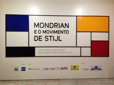 A exposição Mondrian e o movimento DE STIJL