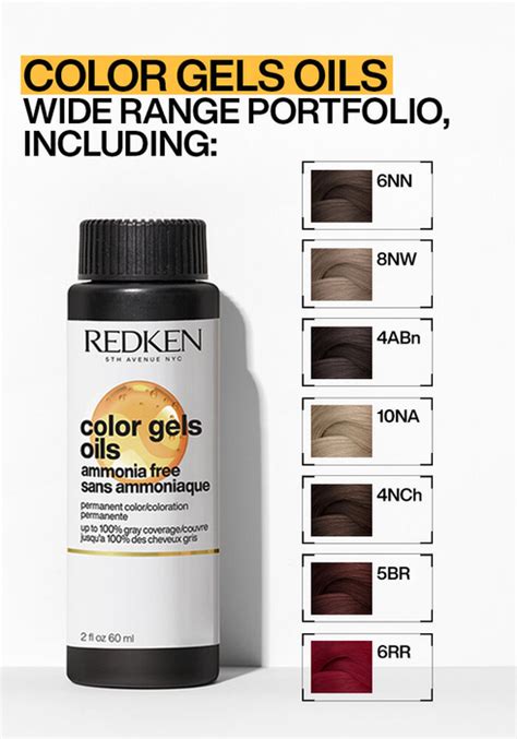 Redken Color Gels Oils Permanent Liquid Hair Color