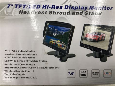 7 TFT LED Hi Res Display Monitor Supply Haven