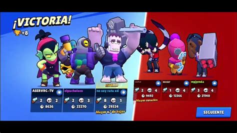 Mas Partidas De Brawl Stars Youtube