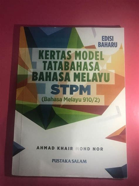 Kertas Model Tatabahasa Bahasa Melayu Stpm Semester Hobbies Toys