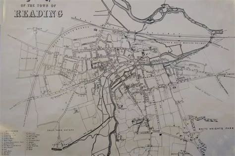 Old Maps Of Reading Exploring How The Town Used To Look Berkshire Live