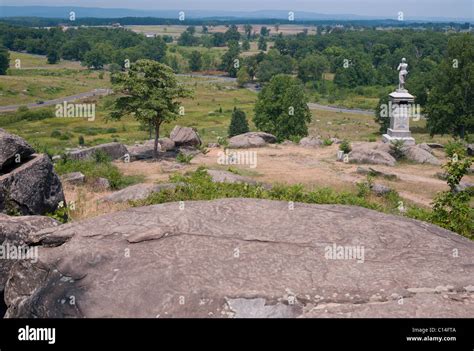 Bataille De Gettysburg Pennsylvanie Du 1er Au 3 Juillet 1863 Banque De Photographies Et Dimages