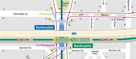 S U Bundesplatz Haltestelleninfo BVG