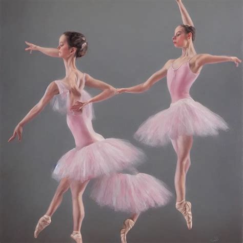 A Stunning Oil Painting Of A Ballerina Stable Diffusion Openart