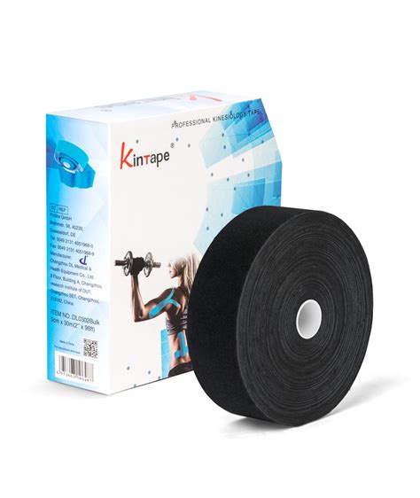 Kinesiotape Profissional 5cm X 30m Preto