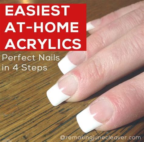 How To Do Perfect Acrylic Nails At Home Grizzbye