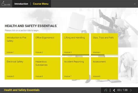 Health And Safety Training Clickhse Online Course