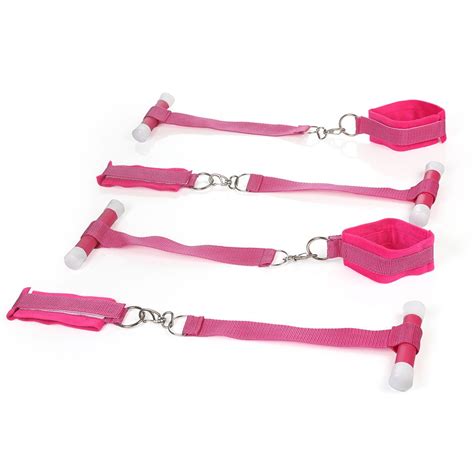 Kit Bondage Amarras Para Prender Na Porta Pink Ain Sex Shop