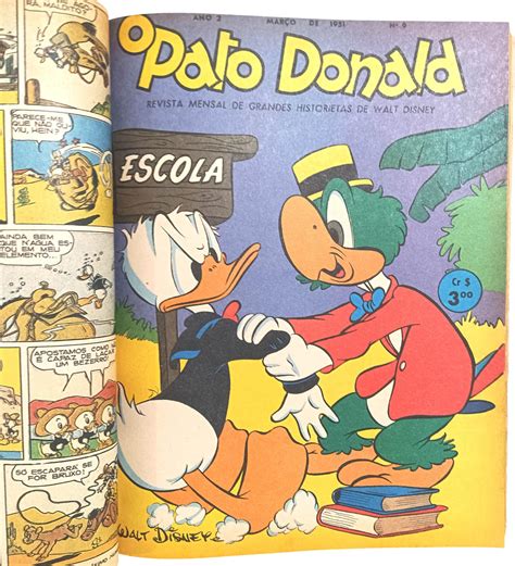 Anos de Ouro do Pato Donald nº 1 2 e 3 coleção completa Abril 1988