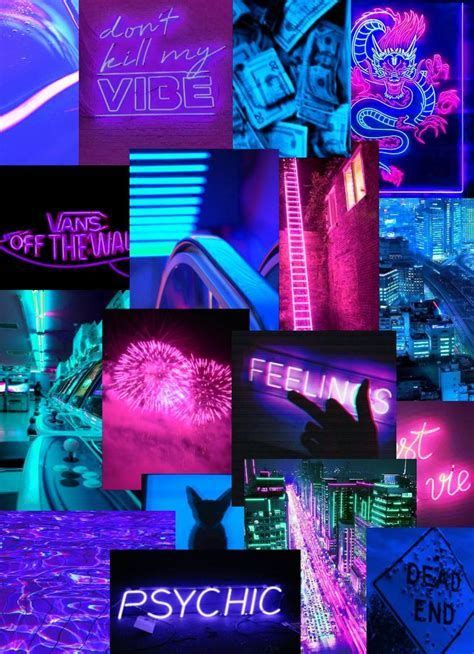 Purple Collage In 2020 Iphone Wallpaper Tumblr Aesthetic Bad Girl