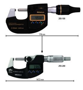 Micrómetro alta precisión Absolute Digimatic 0 25mm Absolute Digimatic