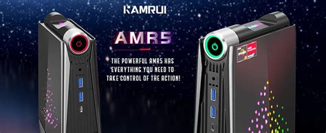 New Kamrui Amr Gaming Mini Pc Amd R U Up To Ghz Gb Ddr