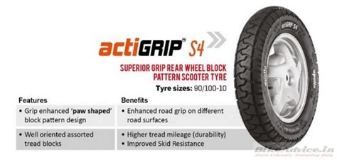 Apollo Acti Tyres For Motorcycles Scooters Launched