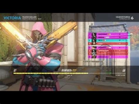 Combate A Muerte Con REAPER Overwatch YouTube